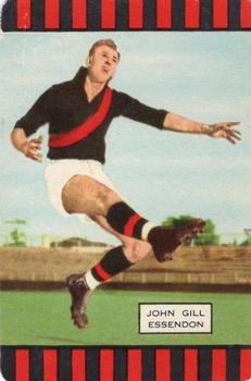1955 Coles Victorian Footballers Series 3 #NNO John Gill Front